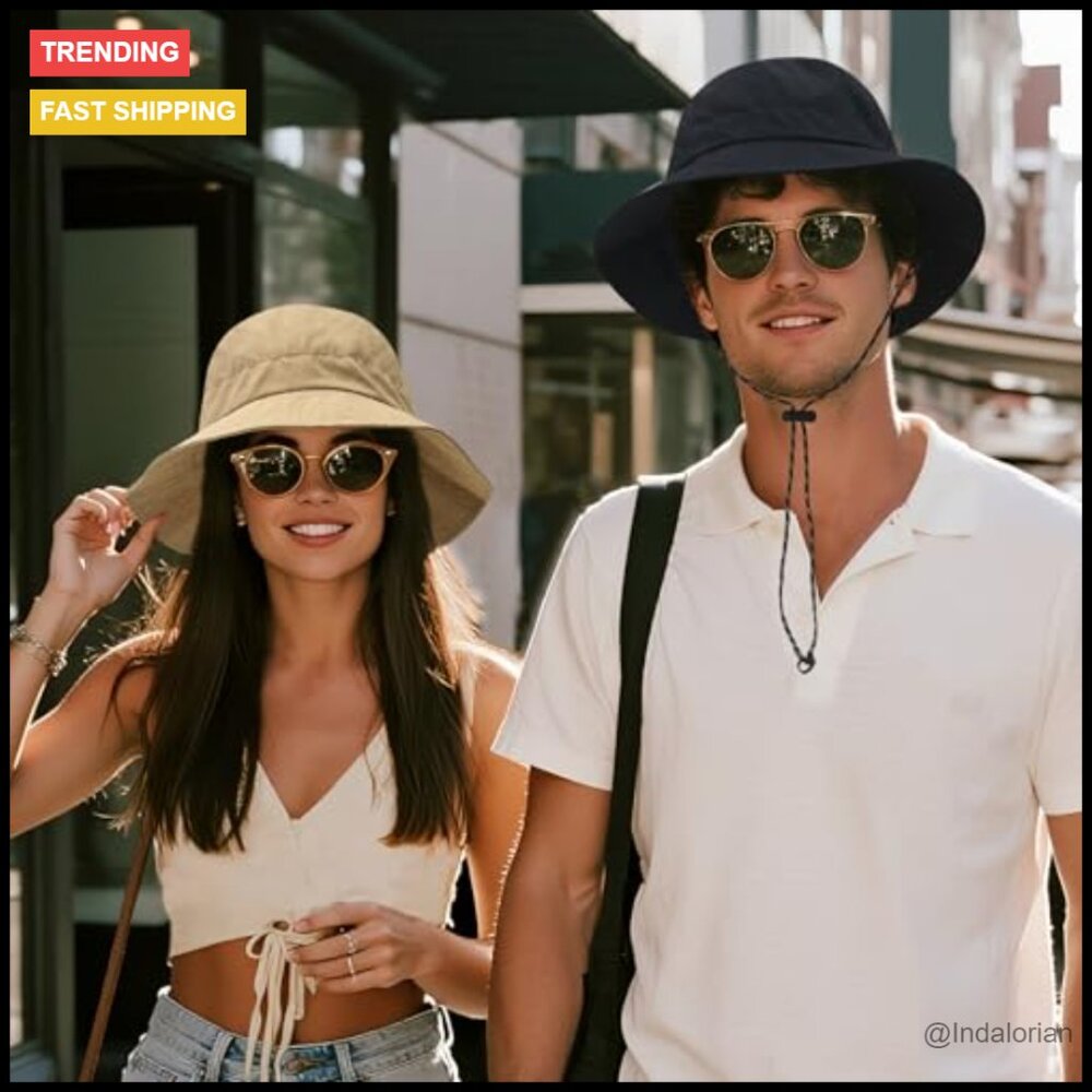 Waterproof Bucket Hat Quick Dry Packable Sun Prot… - image 4
